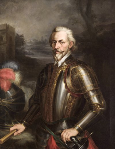 Portrait of Rodrigo Ponce de León by Andrés Cortés y Aguilar